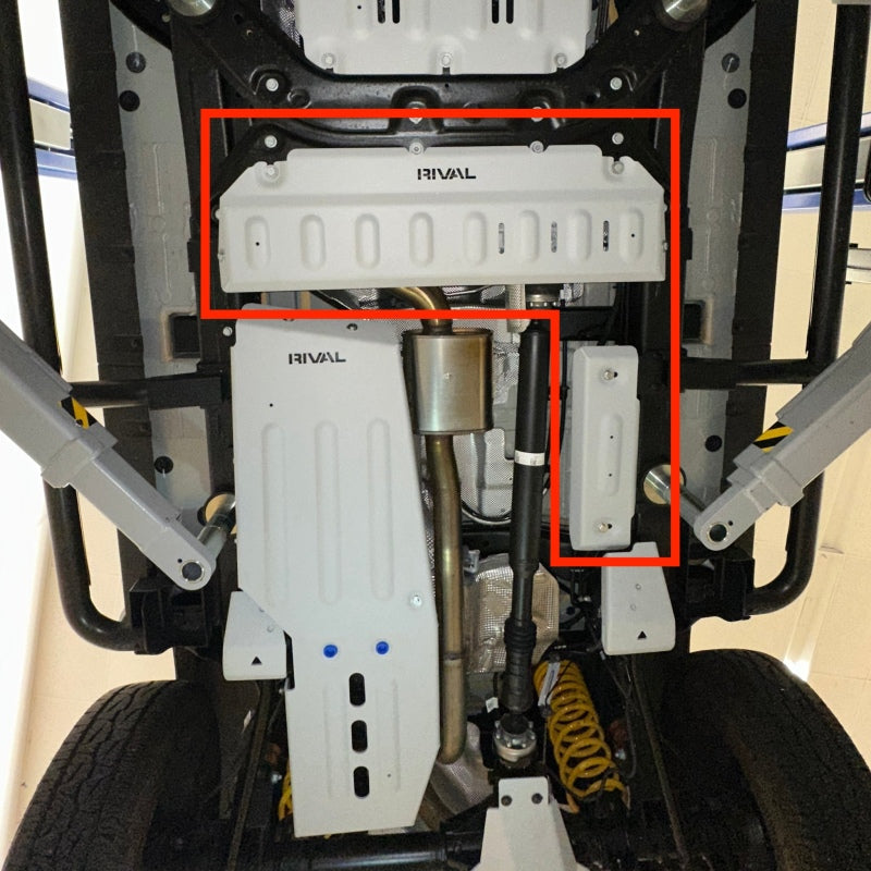 Rival Ineos Grenadier & Quartermaster Aluminum Transfer Case Skid Plate