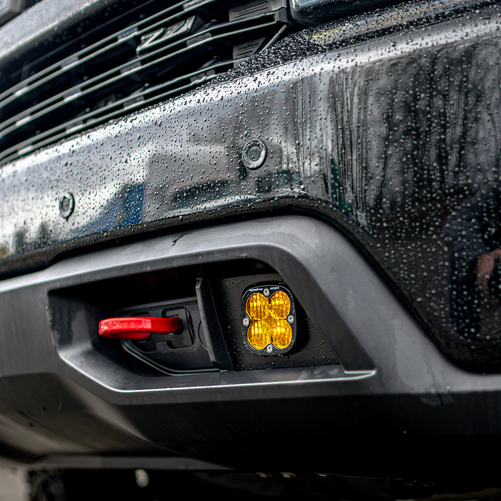 Chevy Squadron Sport Fog Pocket Light Kit - Chevy 2019-22 Silverado 1500 / 2020-22 2500HD/3500HD