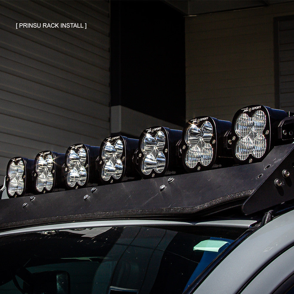 Baja Designs Prinsu Roof Rack 7 XL Linkable Light Kit (Fits Any Prinsu Rack)