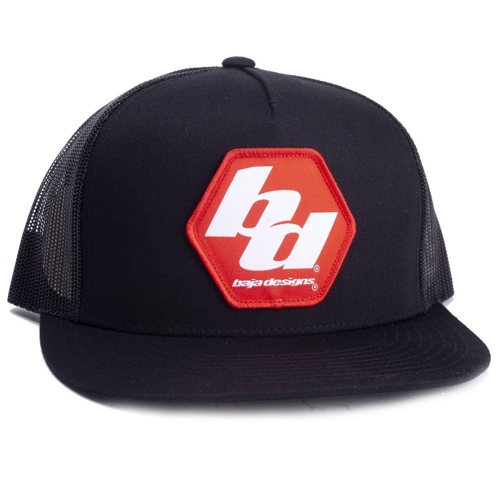 Baja Designs Flexfit Trucker Hat - Black