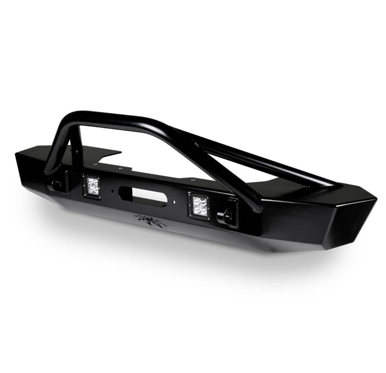 PRE-ORDER: Poison Spyder Front JK BRUISER-MID Bumper (Black)
