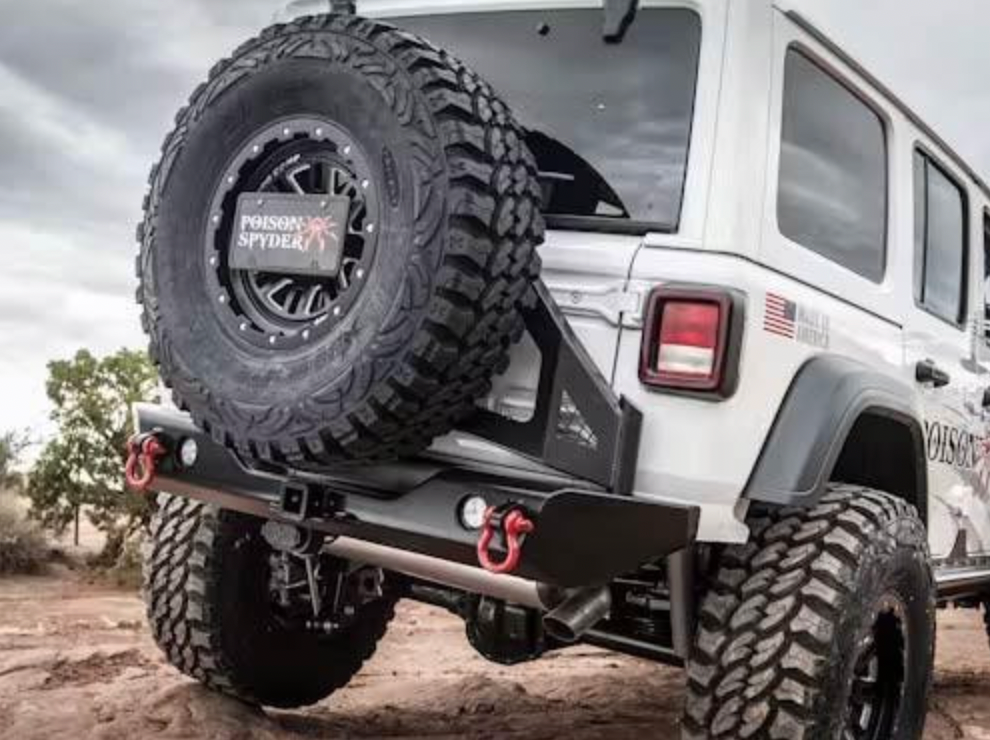 PRE-ORDER: Poison Spyder Rear JL CRAWLER Bumper (Black)