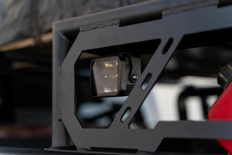 DV8 Offroad 07-23 Toyota Tundra / 09-23 Ford F150 Raptor MTO Series Bed Rack - 2pc Adj.