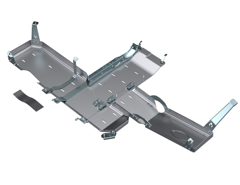 Artec Industries 21-25 Jeep Wrangler JL Sahara Jl Full Bellypan w/ Oil Door - 2 Door 3.6L Alum