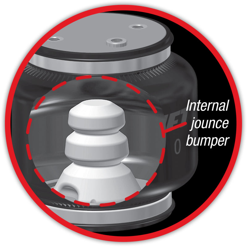 Air Lift Replacement Air Spring - LoadLifter 5000 Ultimate Bellows Type w/ internal Jounce Bumper
