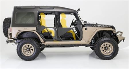 Hard Top Safari 07-Pres Wrangler JK 4 Door Smittybilt - Unlimited