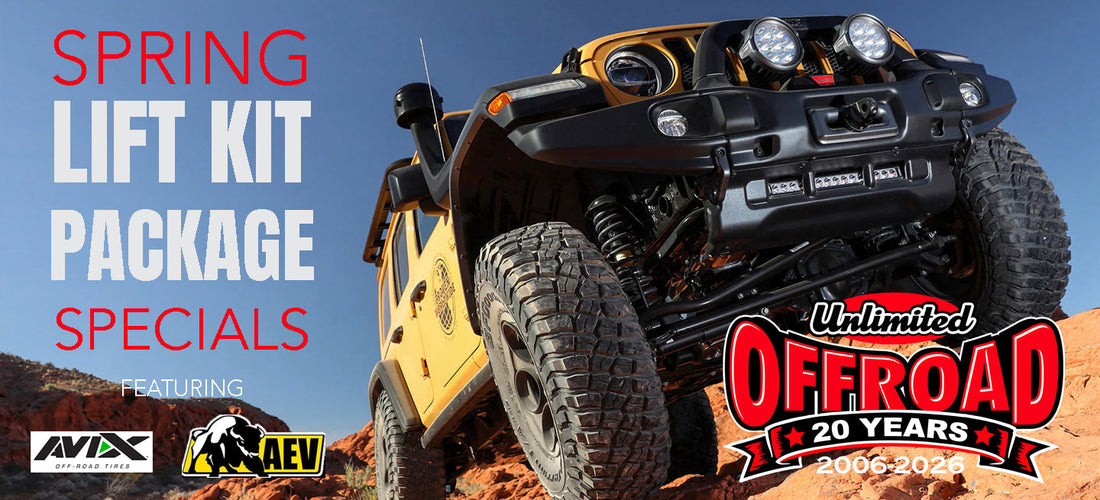3 Ways to Lift Your Jeep This Spring (And SAVE BIG Doing It)