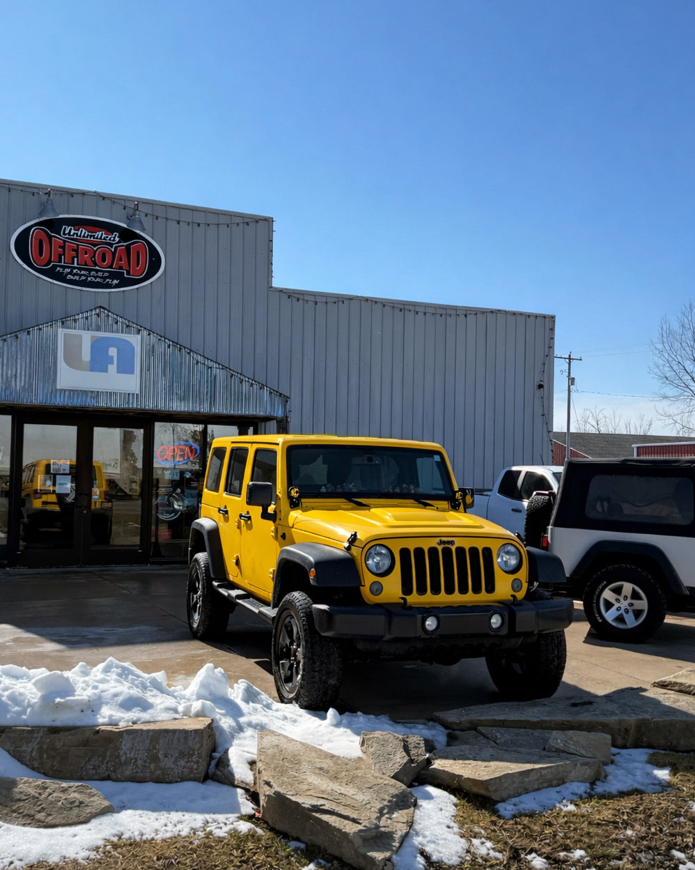 2015 JKU Sahara Build: AEV 2.5" Lift and Lighting