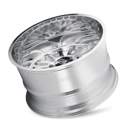 Cali Off-Road 9110 Summit 24x14 / 8x180 BP / -76mm Offset / 124.1mm Hub Polished Wheel