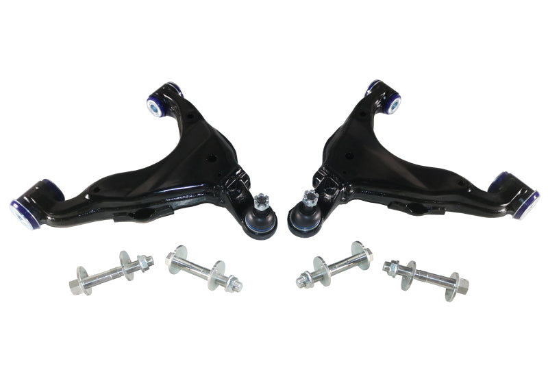 SuperPro 2010 Toyota FJ Cruiser Base Front Lower HD Lower Control Arm  Kit (w/o KDSS)