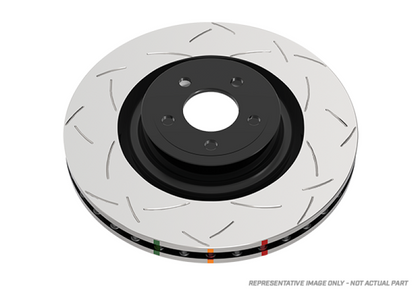 DBA 90-99 Jeep Wrangler Front 4000 Series Slotted Rotor
