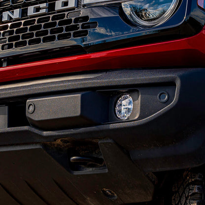 Nacho Lighting Ford Bronco Nacho SAE Only Plug N Play Fog Light Kit - White