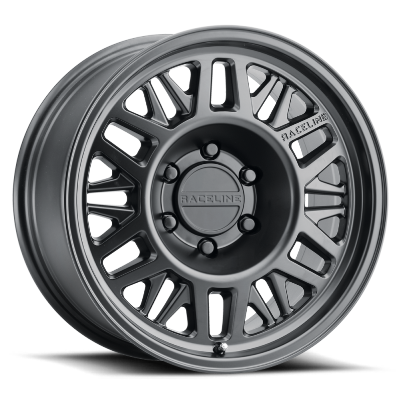 Raceline 451B Ryno 17x7.5in / 5x130 BP / 50mm Offset / 78.1mm Bore - Satin Black Wheel