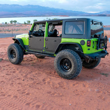 2007-2018 Jeep JK/JKU Full Metal Jacket RAW Aluminum Half Doors - Front Pair