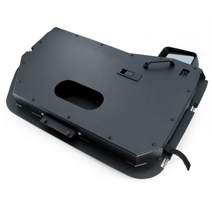 2007-2018 Jeep JK/JKU Full Metal Jacket RAW Aluminum Half Doors - Front Pair