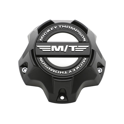 Mickey Thompson SD-5/Sidebiter Lock Black Center Cap - Closed 8 Lug Standard Cap - 250387