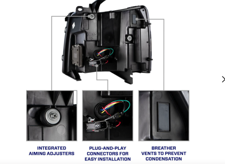 Form Lighting LED Headlights | 2007–2013 Chevy Silverado
