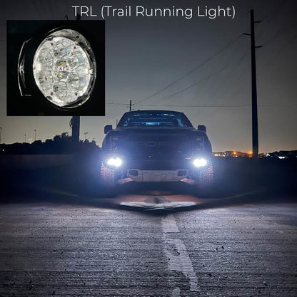 Nacho Lighting Quatro Flood 4in. Offroad LED Light - Pair