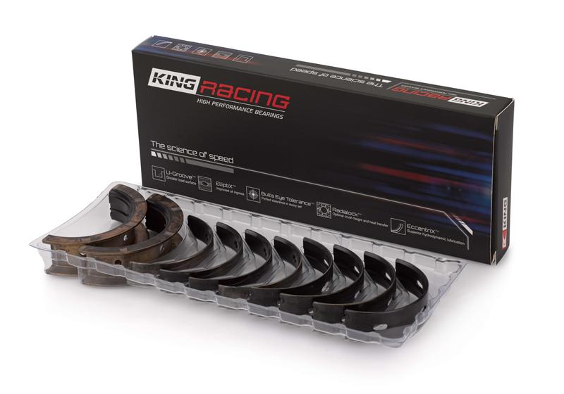 King Engine Bearings Chevrolet 265/283/302/327 V8 (Size STDX) Main Bearing Set