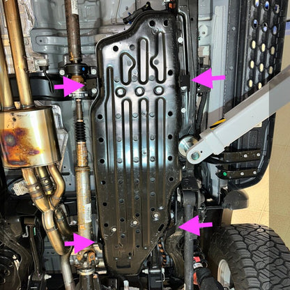 Rival 2024-2025 Ford Ranger Raptor  Aluminum Gas Tank Skid Plate