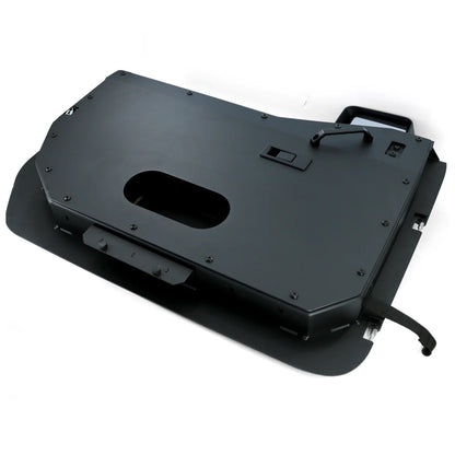 Jeep JL Black Full Metal Jacket Aluminum Front Half Doors - FRONT PAIR