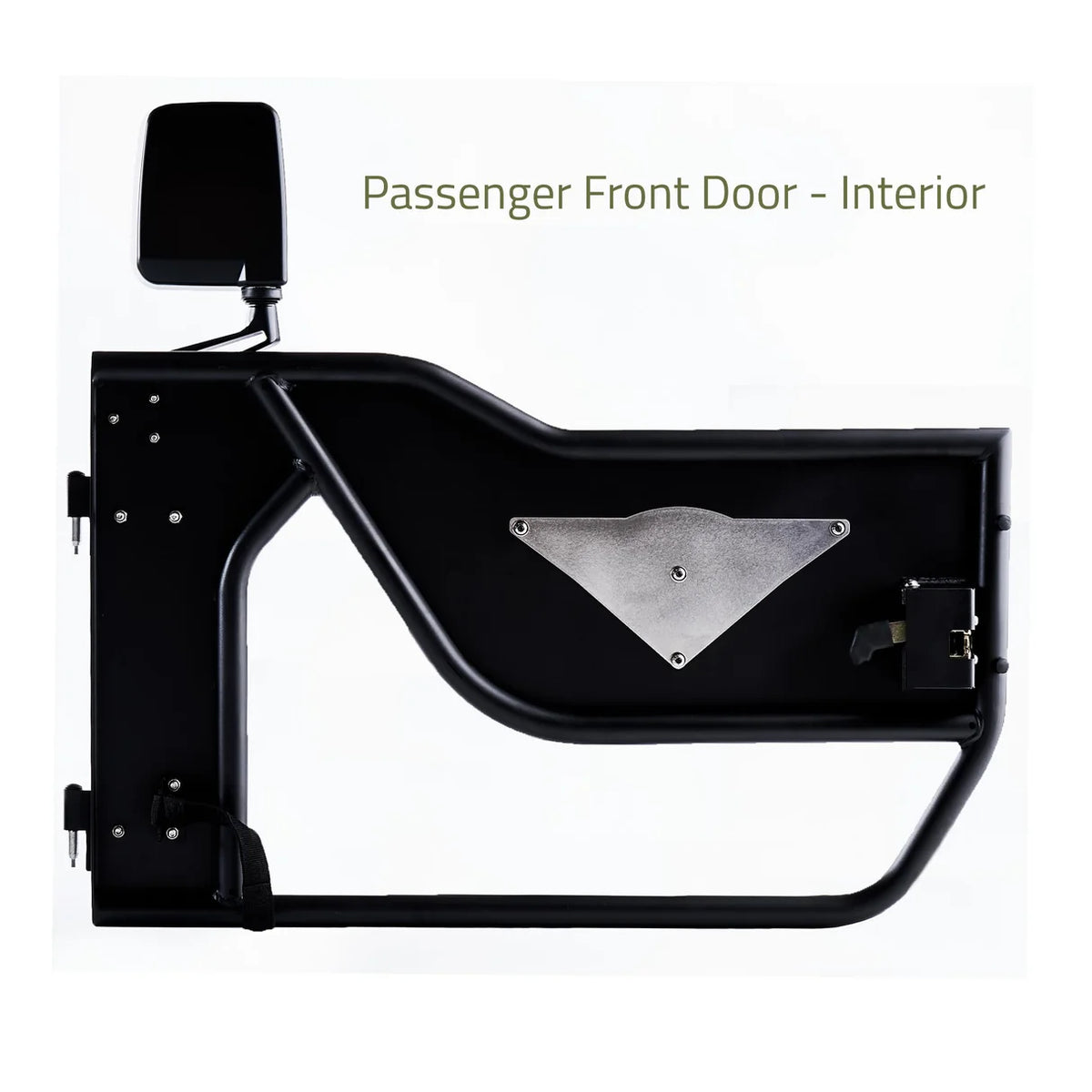 2007-2018 Jeep Wrangler JK/JKU Mission Tube Doors - Front Pair