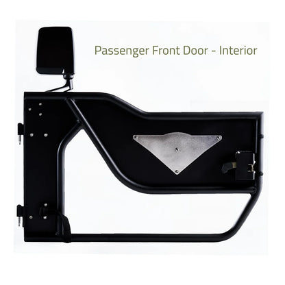 2007-2018 Jeep Wrangler JK/JKU Mission Tube Doors - Front Pair