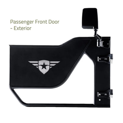 2018+ Jeep JL/JLU Wrangler Combat Offroad Mission Trail Doors - Front Pair