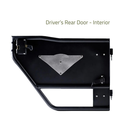2018+ Jeep JL/JLU Wrangler Combat Offroad Mission Trail Doors - Rear Pair