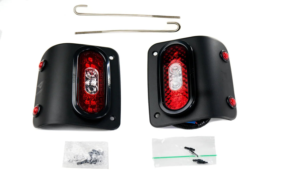 2018+ Jeep Wrangler JL/JLU LED TAIL GUNNER Tail Lights | Unlimited Offroad