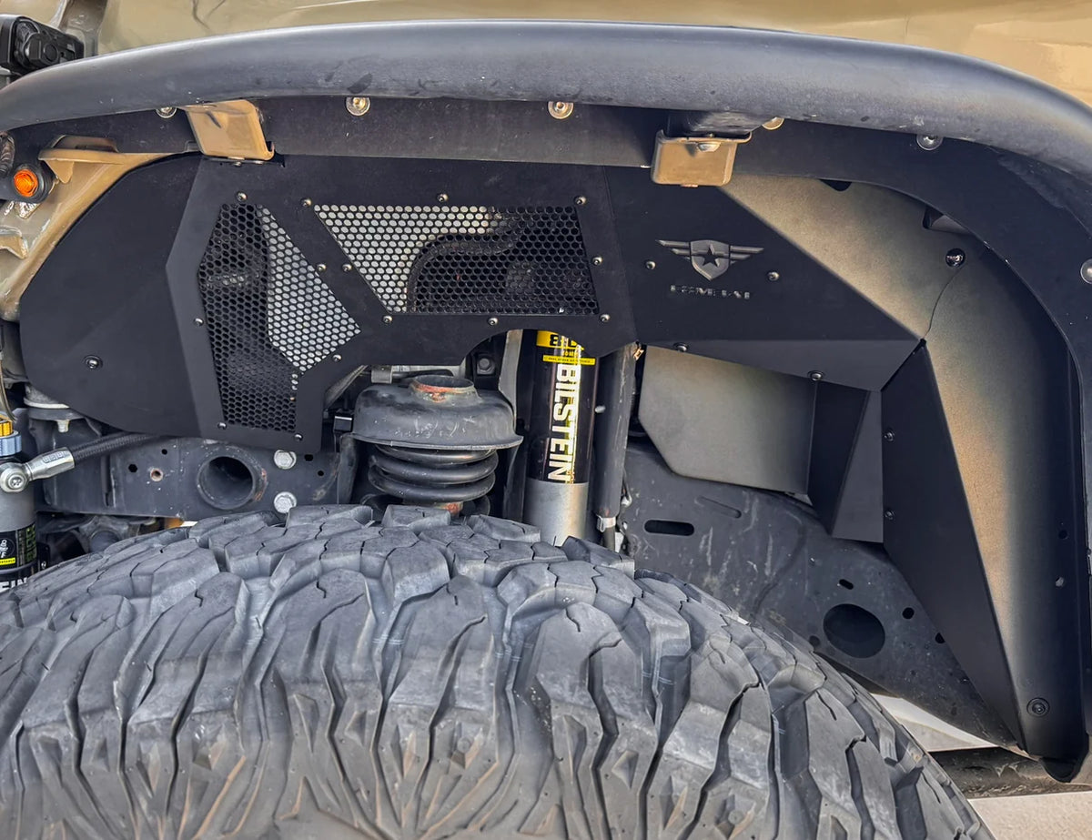 2007-2018 Jeep Wrangler JK Max Flow Front Inner Fenders