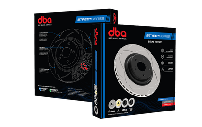 DBA 03-07 Jeep Liberty Rear Street Drilled & Slotted Rotor