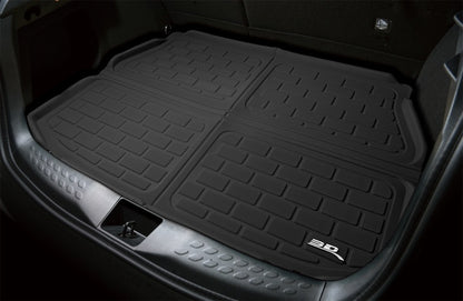 3D MAXpider 21-24 Jeep Wrangler Unlimited 4Xe (Jl) W/ Optional Sub Kagu Black Foldable Cargo
