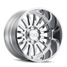 Cali Off-Road 9110 Summit 20x10 / 8x165.1 BP / -25mm Offset / 125.2mm Hub Polished Wheel