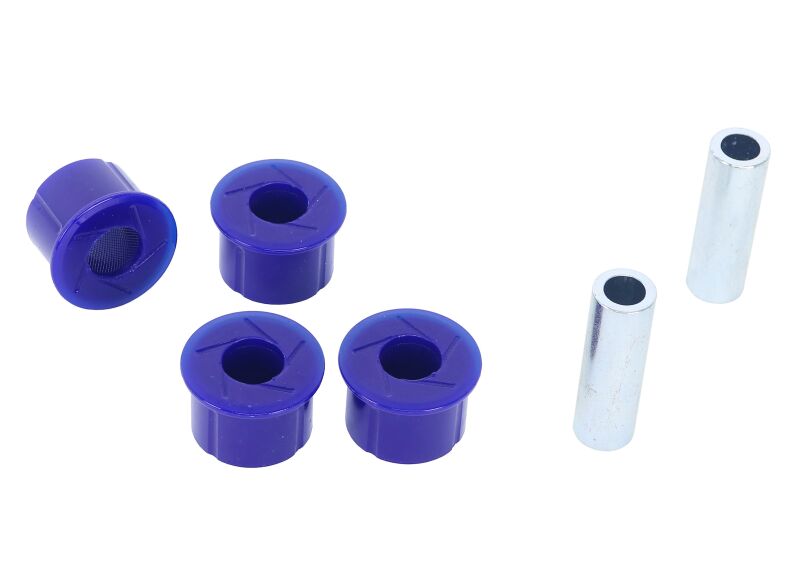 SuperPro 1984 Jeep Cherokee Base Rear Rearward Leaf Spring Bushing Kit (63mm Width) - Spring Eye