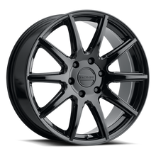 Raceline 159B Spike 20x8.5in / 6x135 BP / 35mm Offset / 87.1mm Bore - Gloss Black Wheel