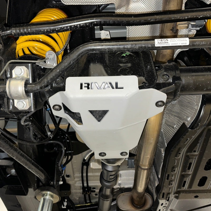 Rival Ineos Grenadier &amp; Quartermaster Aluminum Rear Differential Skid Plate