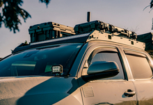 Cali Raised 05-23 Toyota Tacoma Premium Roof Rack - Amber - Tall/No Lights