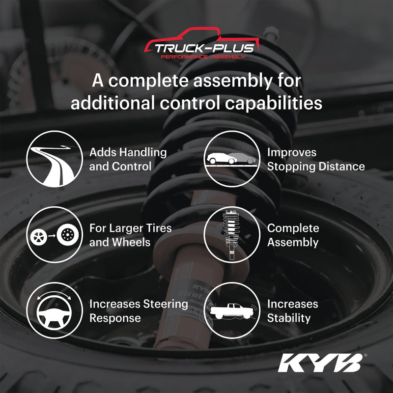 KYB Shocks & Struts Truck-Plus Perf. Assy. 10-22 Toyota 4Runner 2WD Front Left (Exc. KDSS, X-REAS