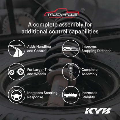 KYB Shocks & Struts Truck-Plus Perf. Assy. 10-22 Toyota 4Runner 2WD Front Left (Exc. KDSS, X-REAS