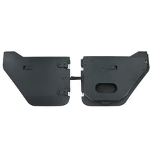 2020+ Jeep Gladiator JT Full Metal Jacket Raw Aluminum Half Doors - Rear Pair