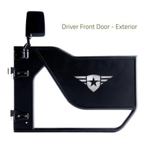2020+ Jeep Gladiator JT Combat Offroad Mission Tube Doors - Front Pair