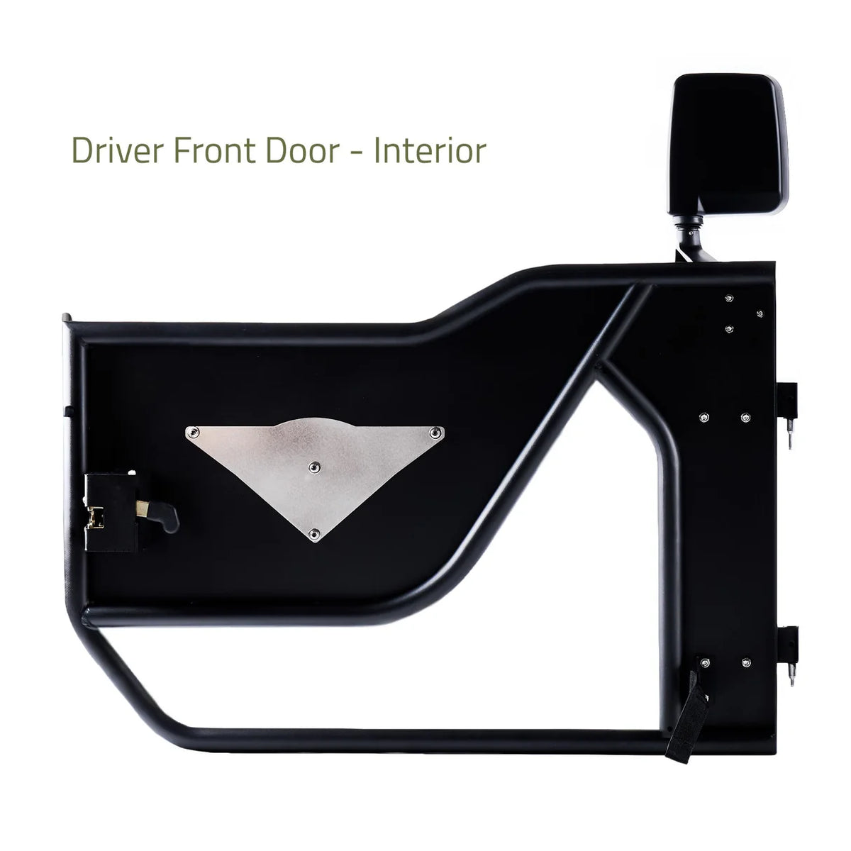 2020+ Jeep Gladiator JT Combat Offroad Mission Tube Doors - Front Pair