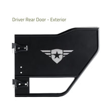 2020+ Jeep Gladiator JT Combat Offroad Mission Tube Doors - Rear Pair
