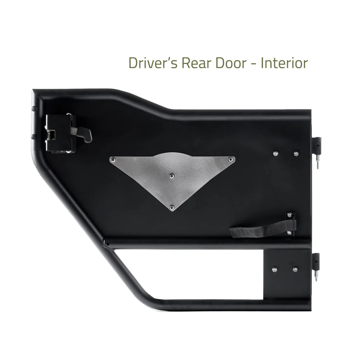 2020+ Jeep Gladiator JT Combat Offroad Mission Tube Doors - Rear Pair