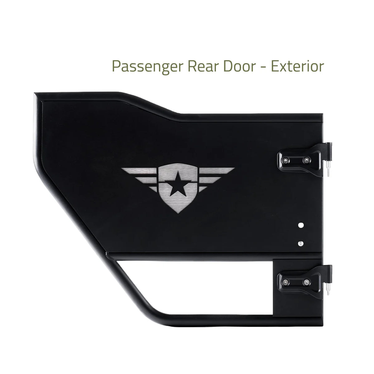 2020+ Jeep Gladiator JT Combat Offroad Mission Tube Doors - Rear Pair