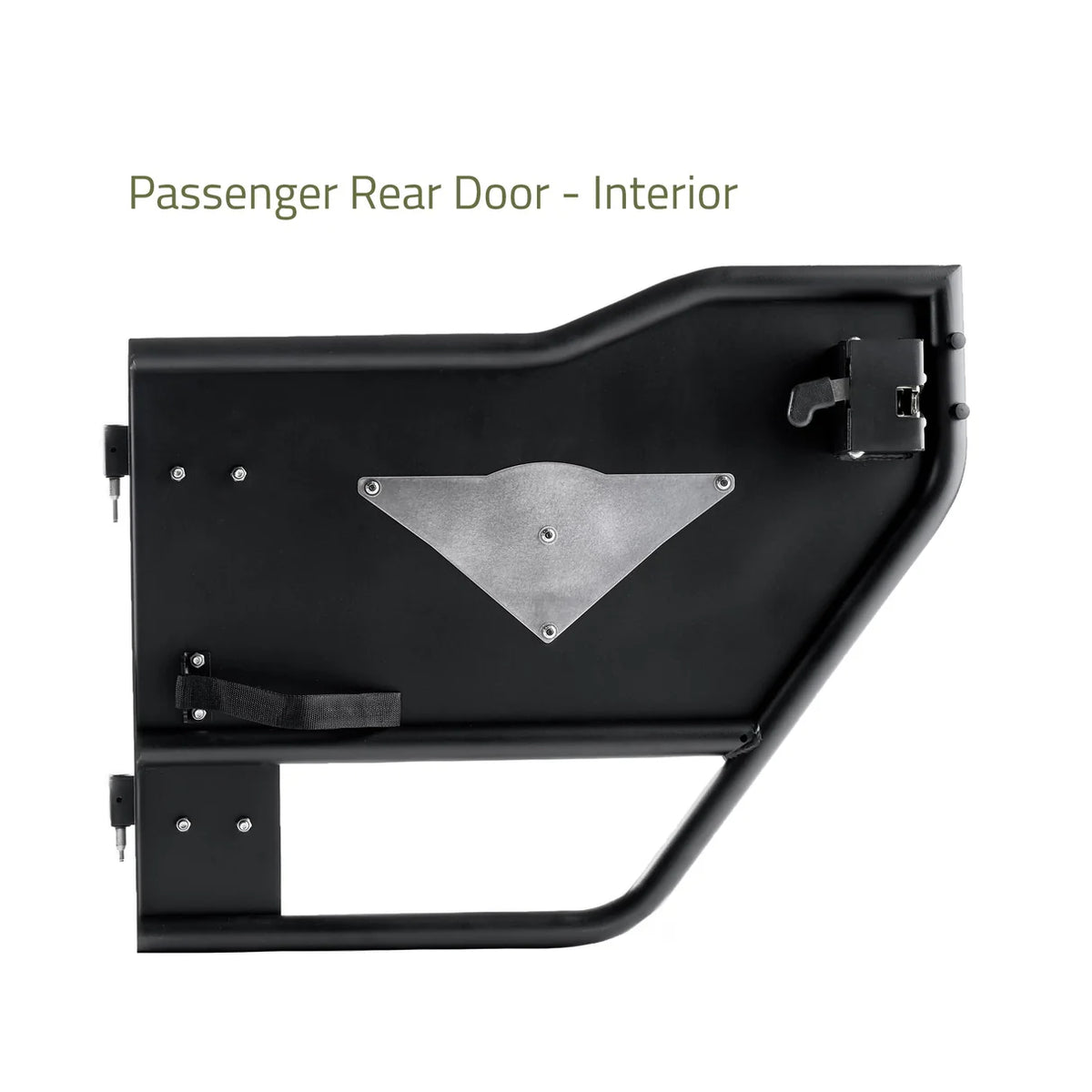 2020+ Jeep Gladiator JT Combat Offroad Mission Tube Doors - Rear Pair