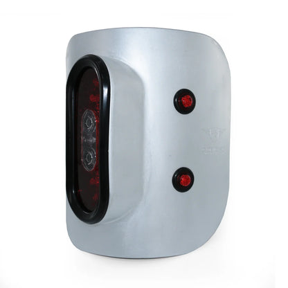 2020+ Jeep Gladiator JT LED Tail Light Kit | Raw Aluminum
