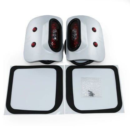 2020+ Jeep Gladiator JT LED Tail Light Kit | Raw Aluminum
