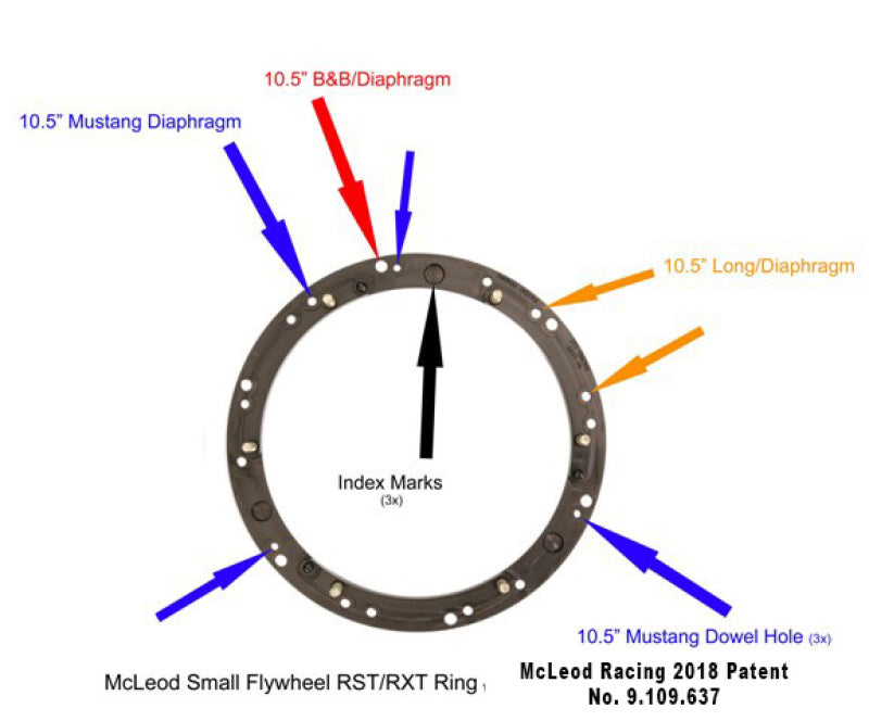McLeod RXT Clutch 86-00 Mustang LX/GT 5.0L V8 RXT1200 Heavy Duty 26 Spline
